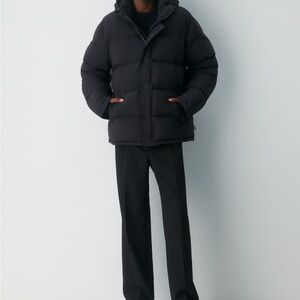 Men's Black Aritzia Super Puff Puffer Jacket
